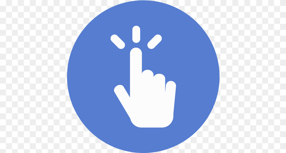 Election Polling Finger Icon Circle Blue Iconset Election Poll Icon, Clothing, Glove, Sign, Symbol Free Transparent Png