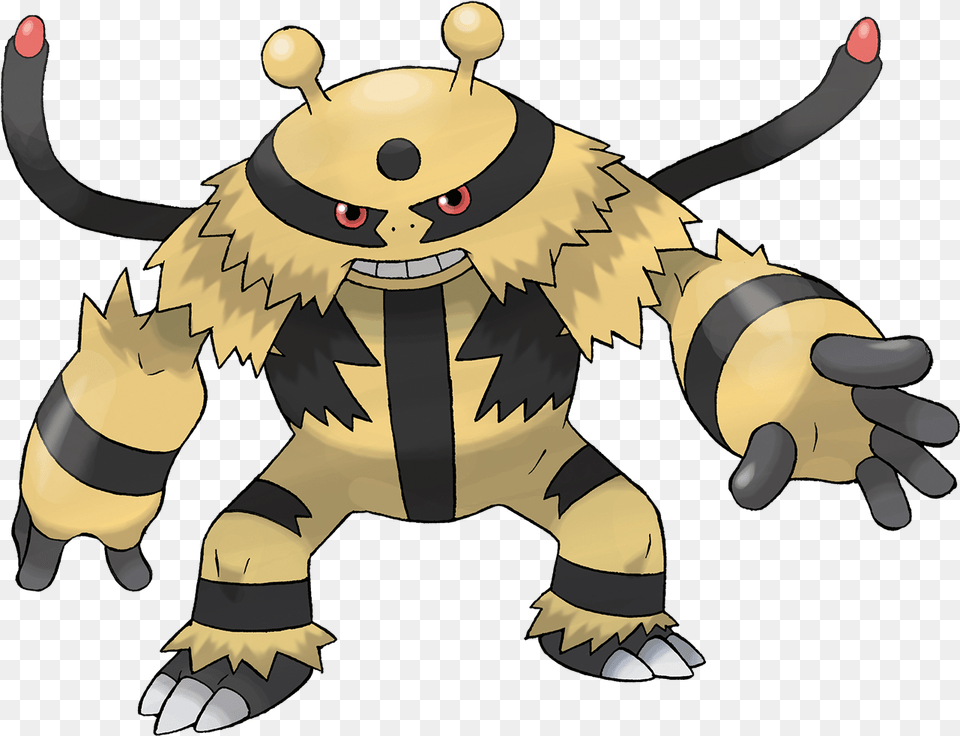 Electivire Pokmon Bulbapedia The Communitydriven Pokemon Electivire, Electronics, Hardware, Baby, Person Png