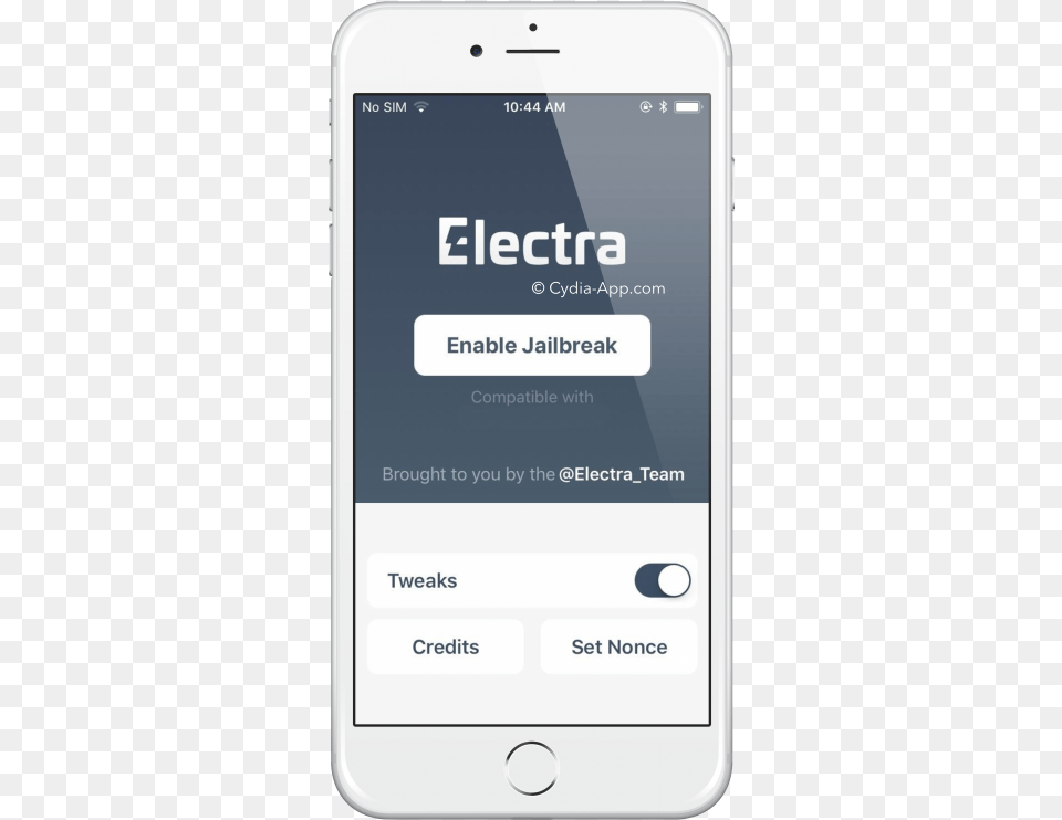 Electra Jailbreak Screen Smartphone, Electronics, Mobile Phone, Phone Free Png Download