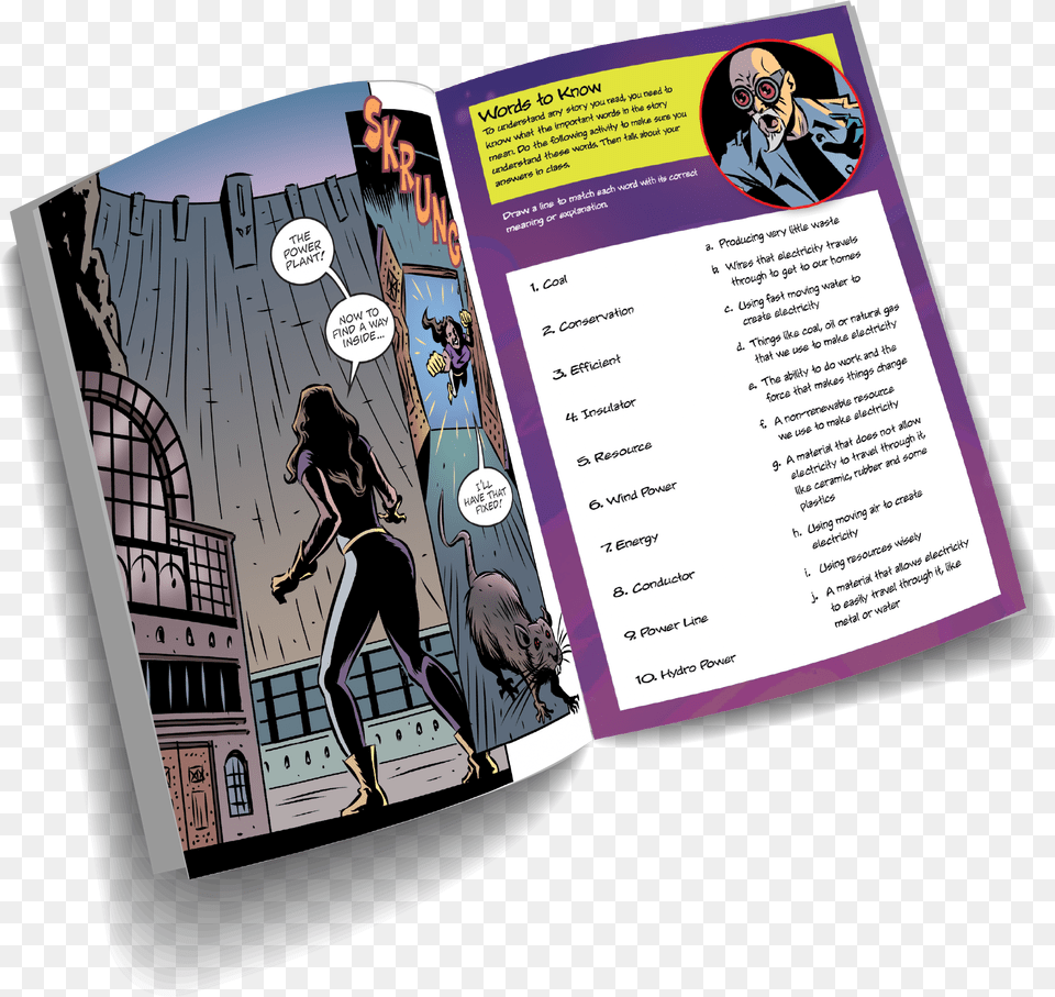 Electrana Spread Package Flyer, Publication, Book, Advertisement, Comics Png Image