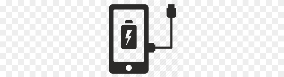 Electric Battery Clipart, Electronics, Phone, Text Free Png