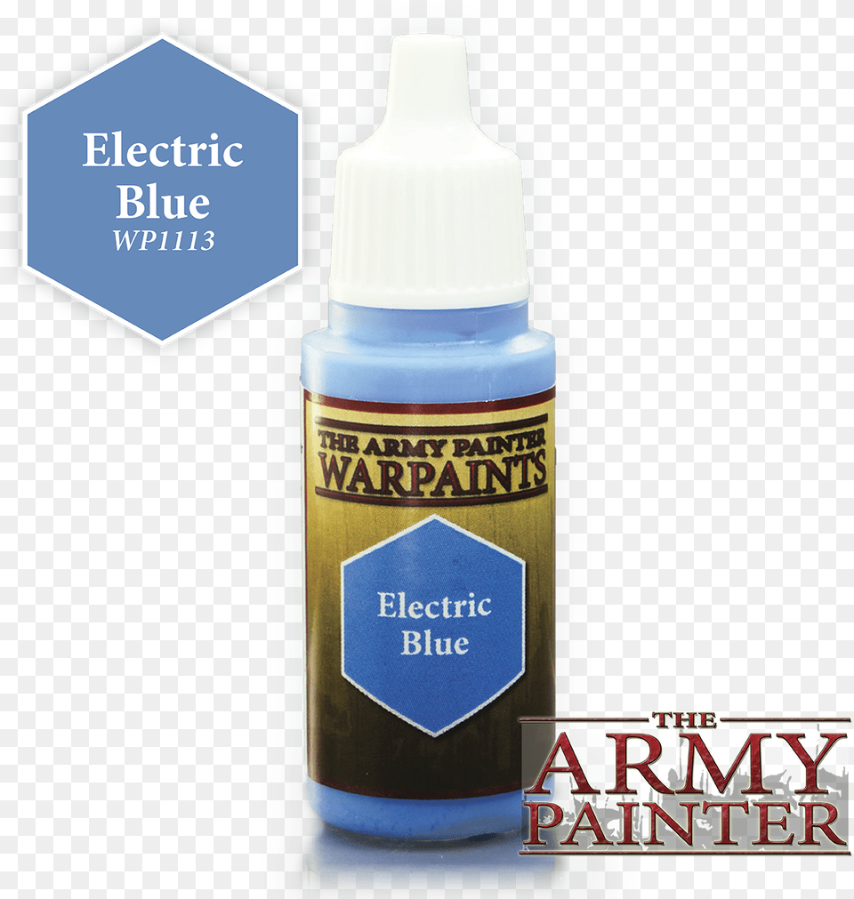 Electric Blue Army Painter Ice Storm, Bottle Free Png Download