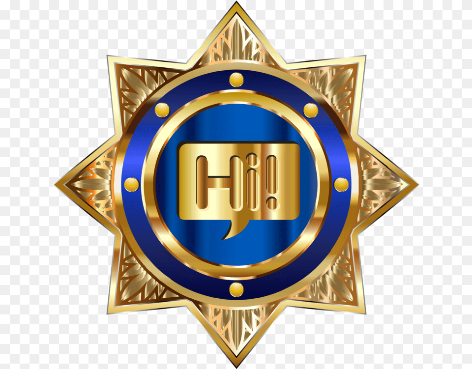 Electric Blueemblemshield Clipart Royalty Svg Badge, Logo, Symbol Free Png