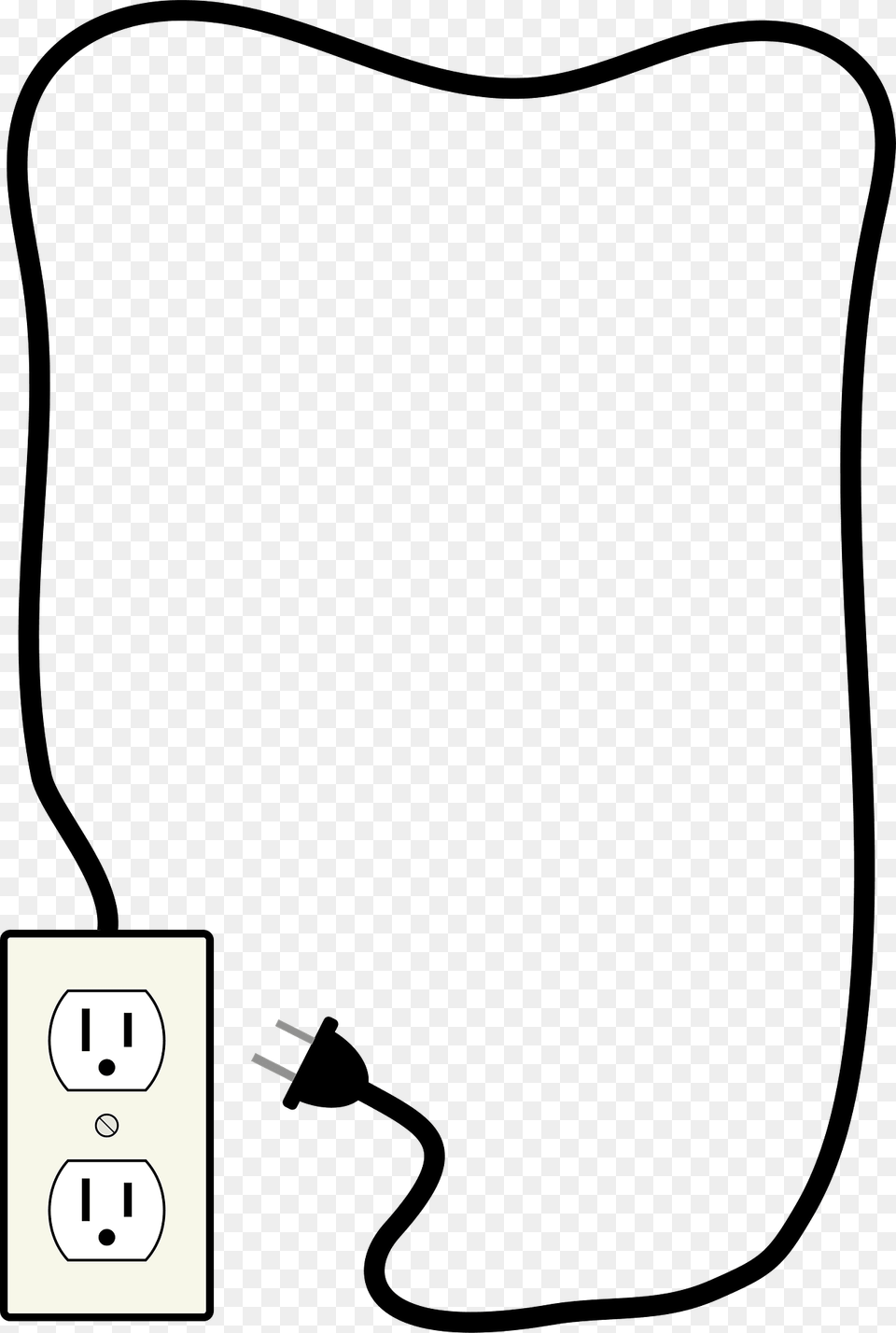 Electric Border Clipart, Adapter, Electronics, Electrical Device, Electrical Outlet Free Png