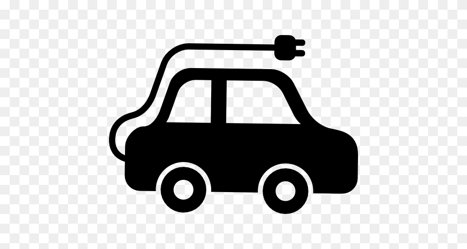 Electric Car, Stencil, Device, Grass, Lawn Png Image