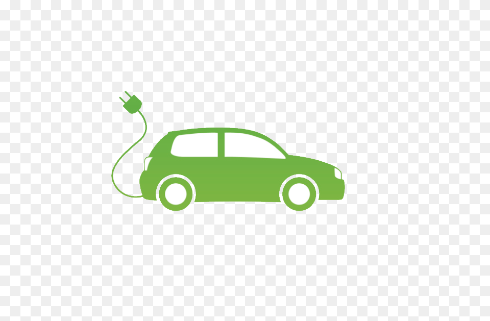 Electric Car, Green, Transportation, Vehicle, Adapter Free Png Download