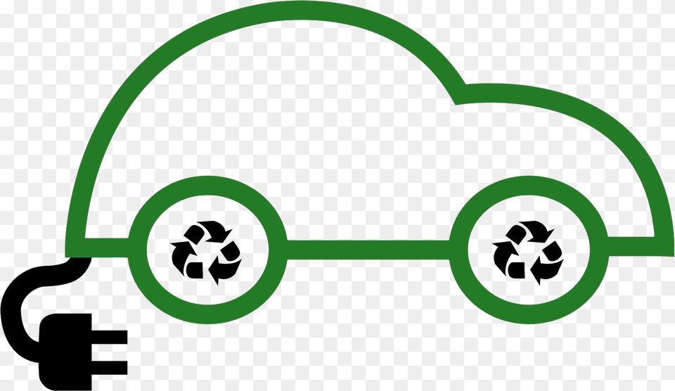 Electric Car, Stencil, Device, Grass, Lawn Free Png