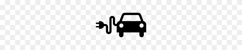 Electric Car, Gray Png