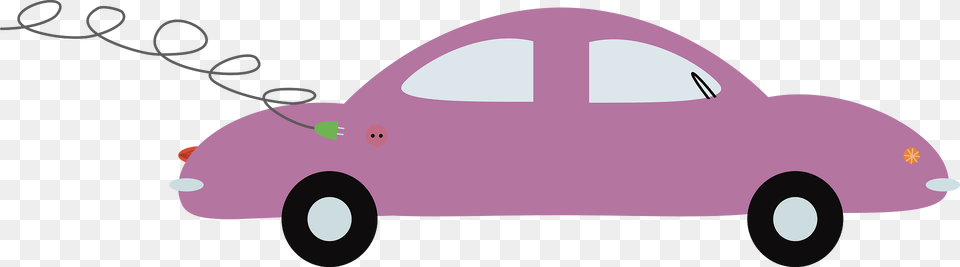 Electric Car Clipart, Purple, Animal, Fish, Sea Life Png Image