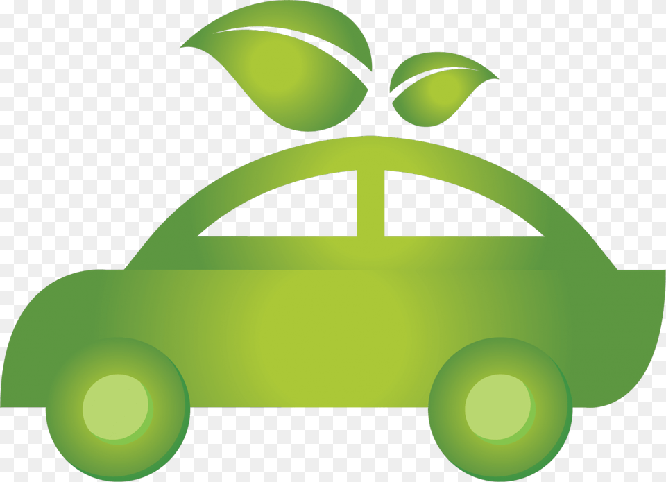 Electric Car Clipart Transparent, Green Free Png Download