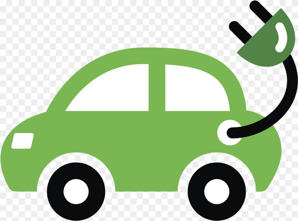 Electric Car Electric Car Clipart, Green, Transportation, Vehicle, Grass Free Png