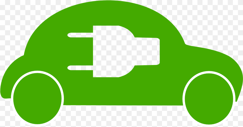 Electric Car Green Car Icon, Grass, Plant Free Png Download