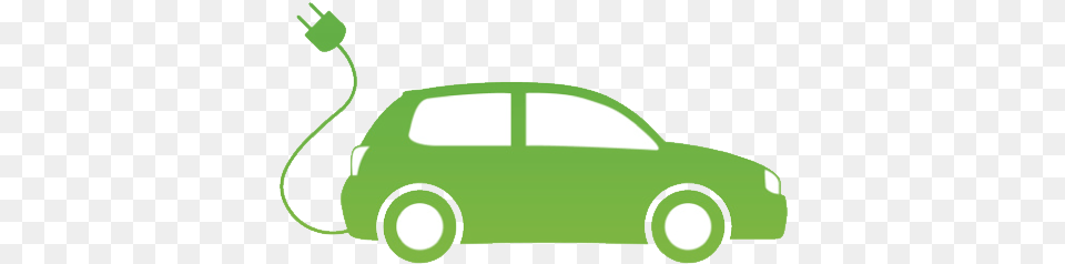 Electric Car Transparent Electric Car, Green, Adapter, Electronics, Plug Free Png Download
