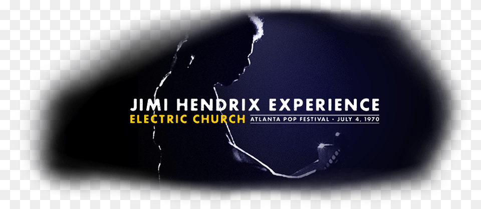 Electric Church Jimi Hendrix Experience Electric Church Dvd, Advertisement, Poster, Lighting, Person Free Png Download