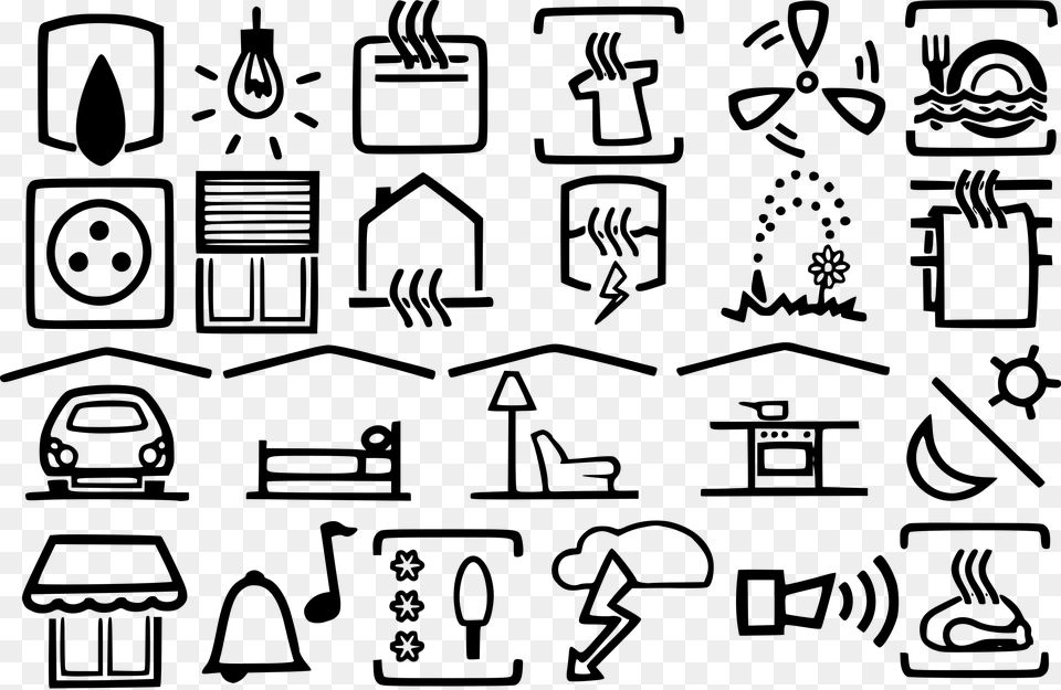 Electric Clipart Parallel Circuit Free Symbols Clip Art, Gray Png