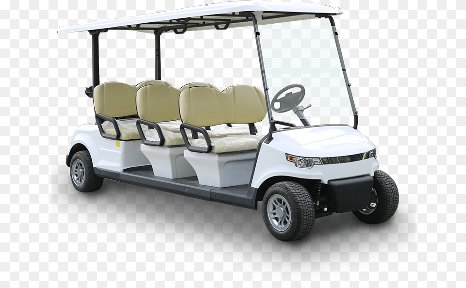 Electric Golf Cart Tourist Bus In The Scenic Spot, Golf Cart, Sport, Transportation, Vehicle Png Image