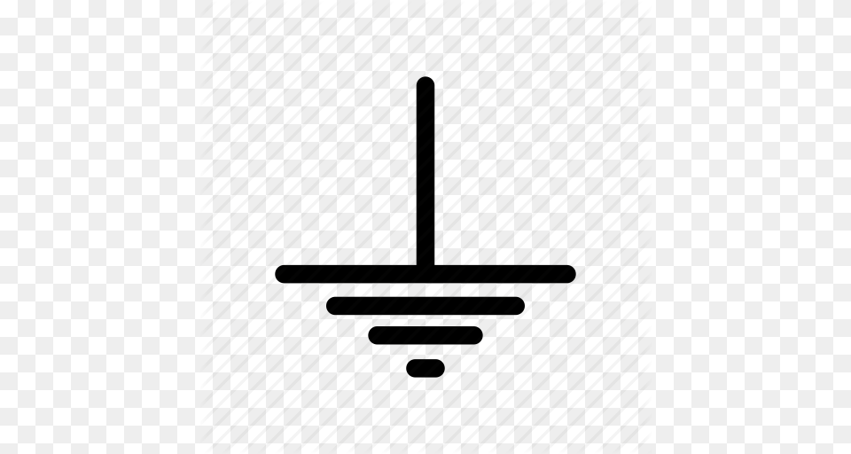 Electric Ground Gnd Ground Ground Symbol Voltage Ground Icon, Sword, Weapon, Lighting, Water Free Png