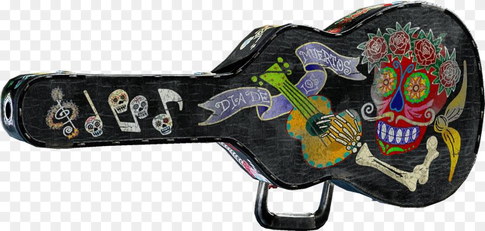 Electric Guitar, Musical Instrument, Skateboard Png Image