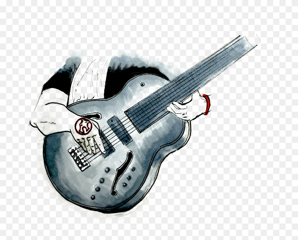 Electric Guitar, Bass Guitar, Musical Instrument Png Image