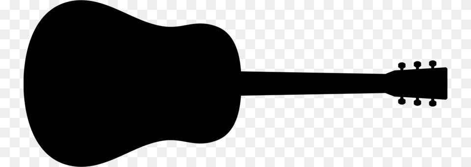 Electric Guitar Bass Guitar Music Acoustic Guitar, Gray Free Transparent Png