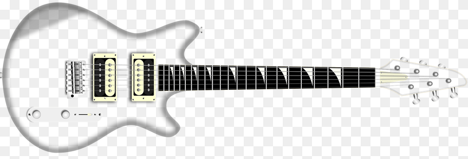 Electric Guitar Black And White Clipart, Electric Guitar, Musical Instrument Png