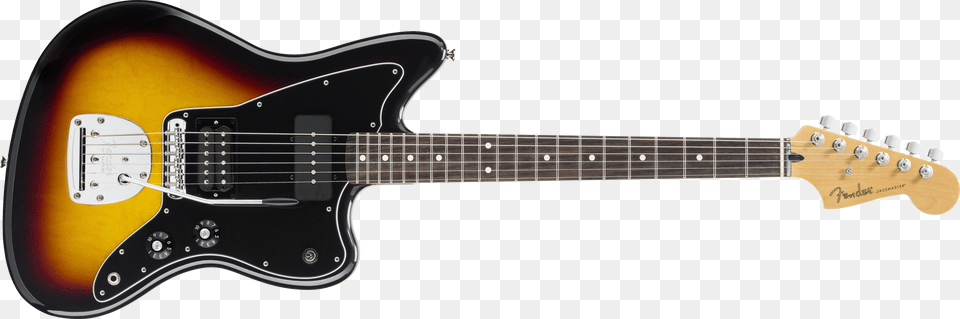 Electric Guitar Fender Blacktop Jazzmaster Sunburst, Bass Guitar, Musical Instrument Free Png