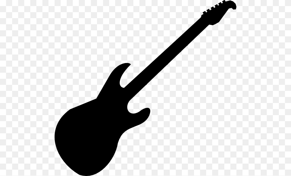 Electric Guitar In Monochrome Clip Art Clip Art, Musical Instrument, Smoke Pipe, Electric Guitar Free Png