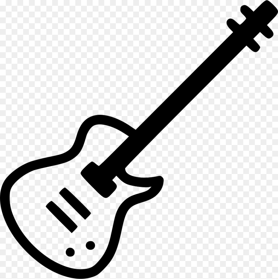 Electric Guitar Instrument Icon, Bass Guitar, Musical Instrument, Smoke Pipe Free Png Download