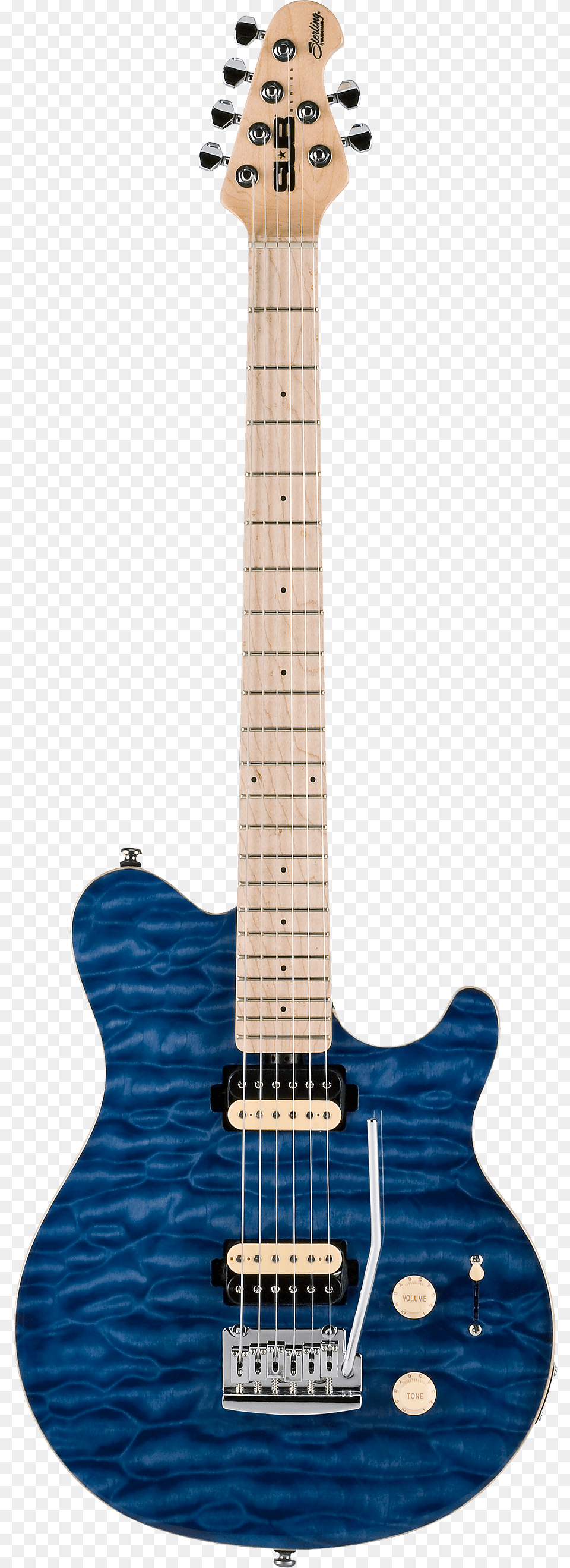 Electric Guitar Musicman Sub Ax3 Burst, Electric Guitar, Musical Instrument, Bass Guitar Png Image