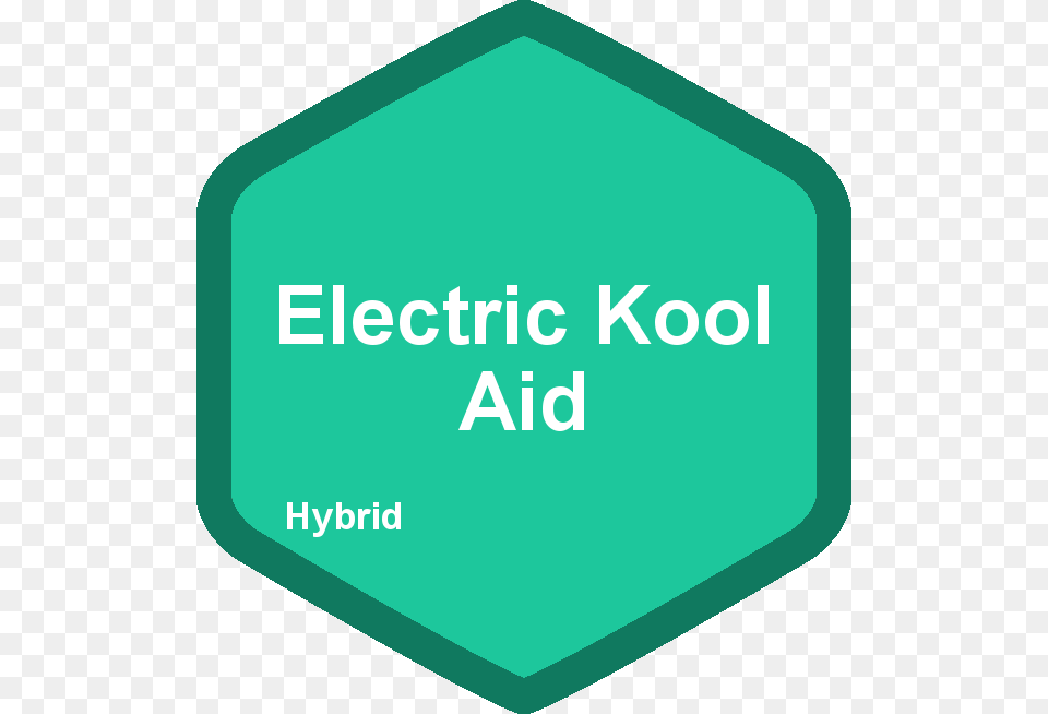Electric Kool Aid Hybrid The Duber, Sign, Symbol, Road Sign Free Png Download