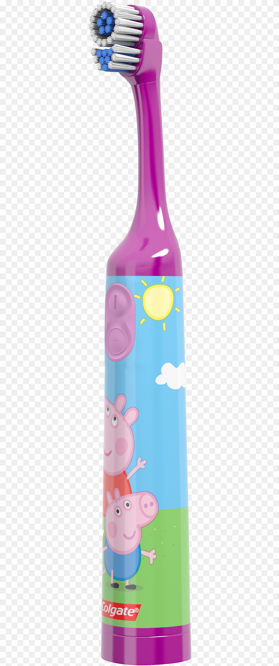 Electric Peppa Pig Toothbrush, Brush, Device, Tool Free Png