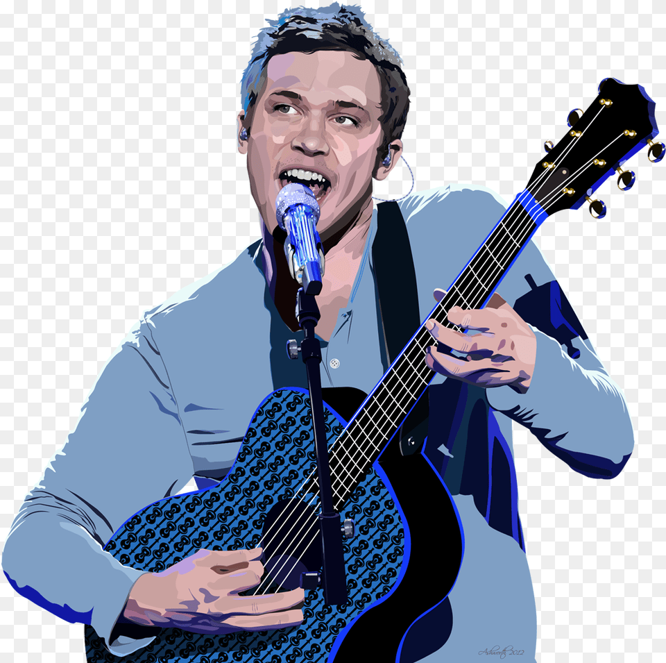 Electric Phillip Guitar Phillips Singer Songwriter Composer, Adult, Microphone, Man, Male Free Png Download