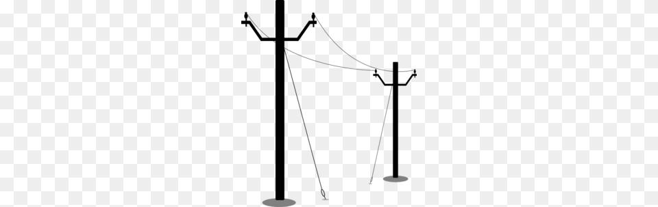 Electric Poles Clipart, Lighting, Gray Png Image