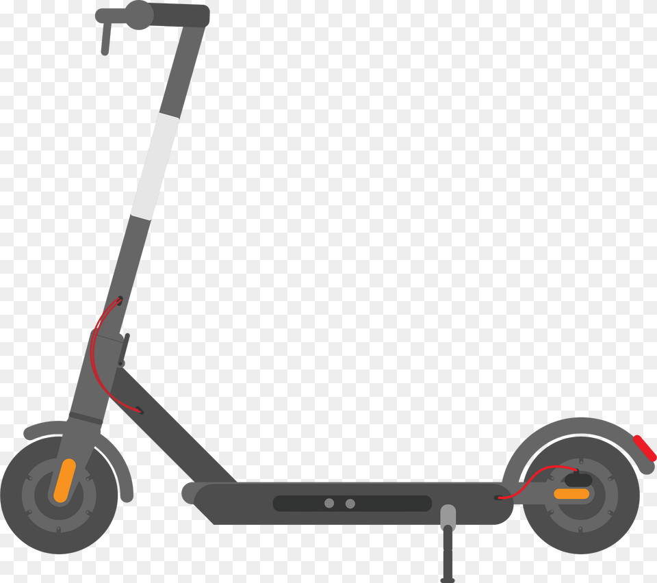 Electric Scooter Clipart, Transportation, Vehicle, Device, Grass Png Image