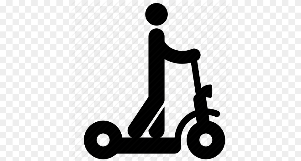 Electric Scooter Kick Scooter Person Riding Scooter Transport, Transportation, Vehicle Free Png Download