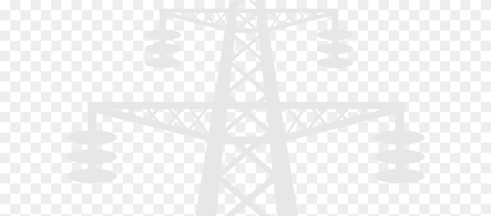 Electric Station Logo, Cable, Electric Transmission Tower, Power Lines, Cross Free Transparent Png