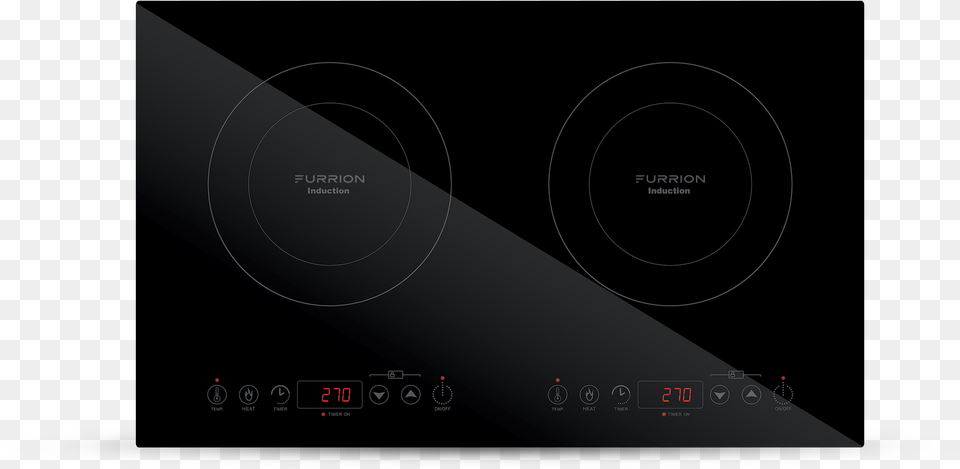 Electric Stove Top View Circle, Cooktop, Indoors, Kitchen, Scoreboard Png Image