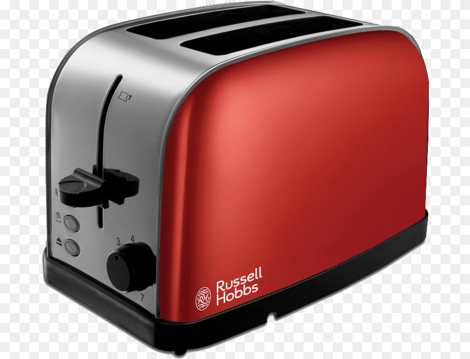Electric Toaster Free Pic Russell Hobbs Dorchester Toaster Red, Appliance, Device, Electrical Device, Car Png