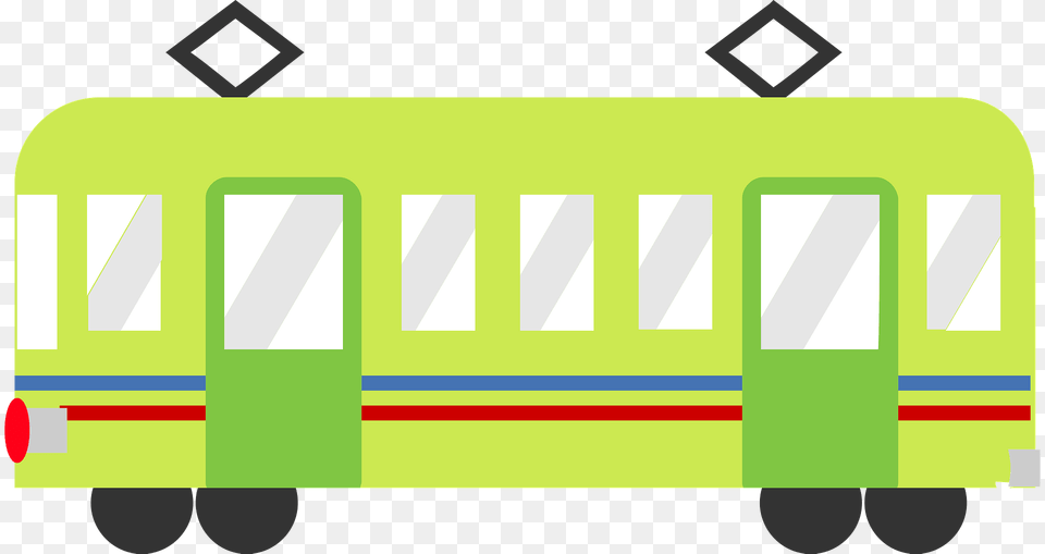 Electric Train Clipart, Transportation, Vehicle, Railway Png