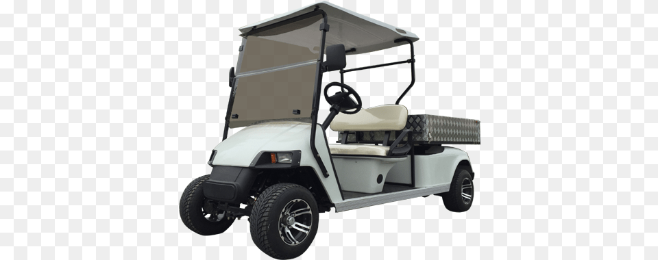 Electric Utility Golf Cart Buggy With Cargo Bed Golf Car 8 Seater, Vehicle, Transportation, Golf Cart, Sport Png Image