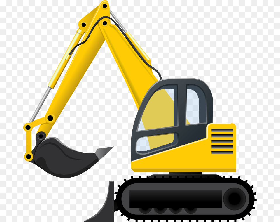 Electrical Clipart, Machine, Bulldozer Png