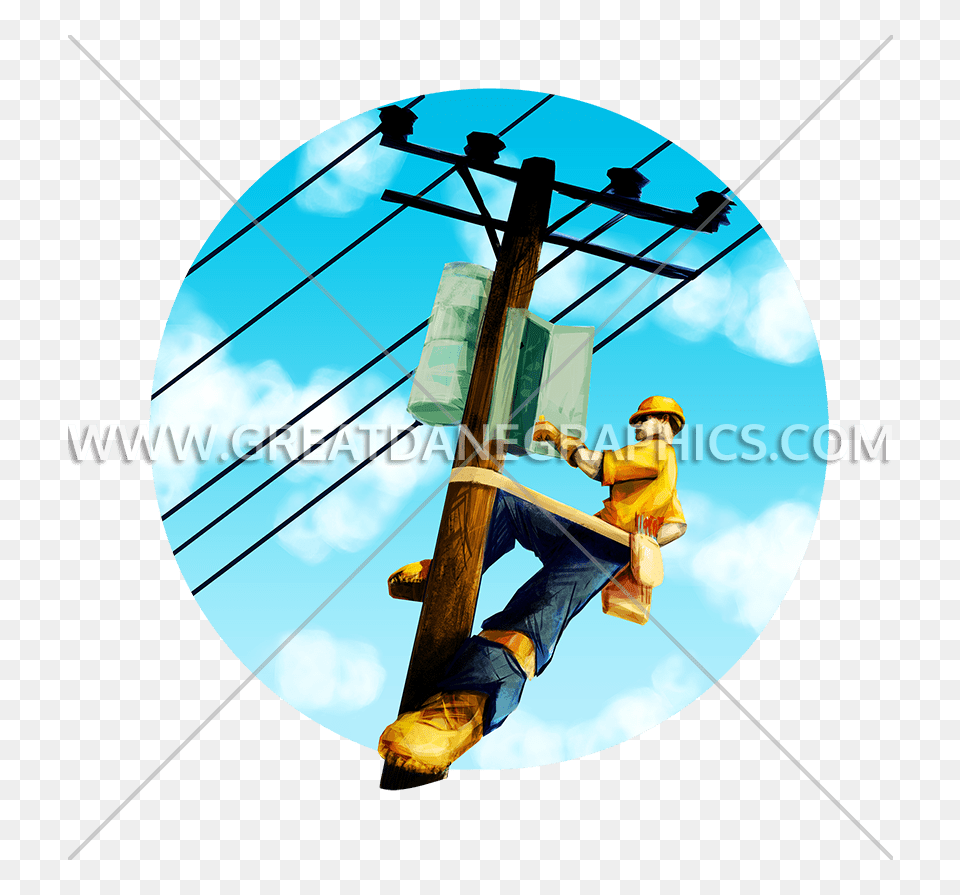 Electrical Clipart Electrical Equipment, Utility Pole, Adult, Male, Man Free Png Download