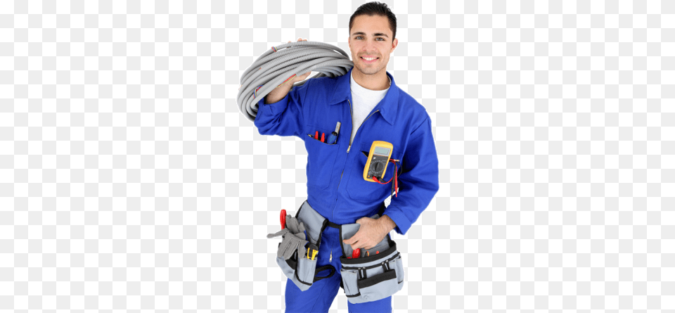 Electrical Engineer Uniform With Man, Person, Worker, Clothing, Glove Png