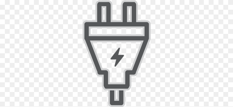 Electrical Plug Icon Sign, Adapter, Electronics, Light, Gas Pump Png Image