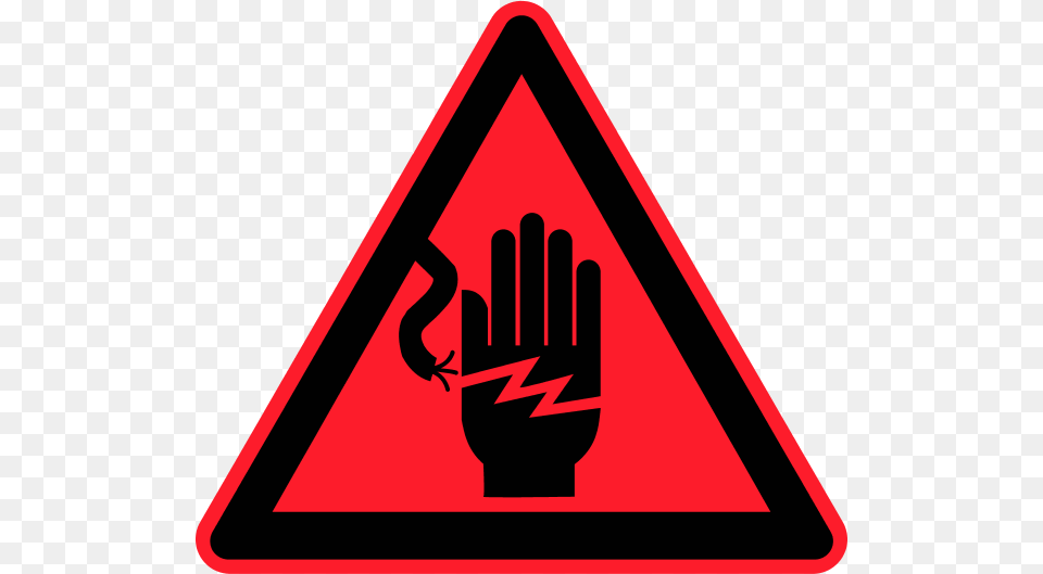 Electrical Safety Symbols Clip Art Electricity Warning Sign Vector, Symbol, Road Sign Png Image