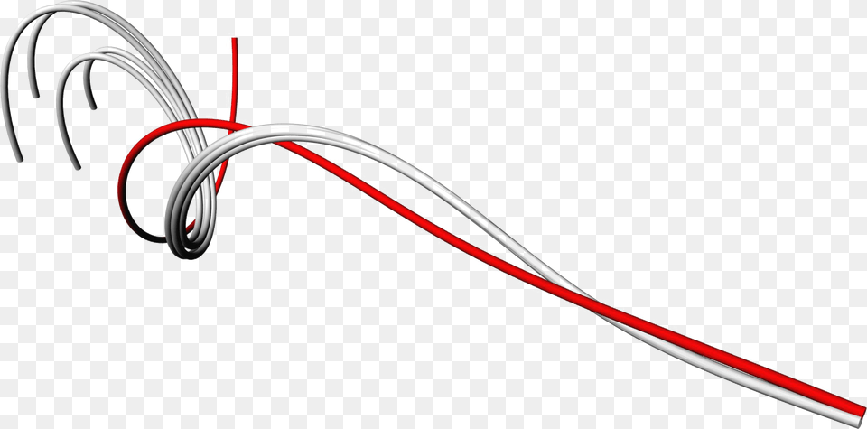 Electrical Wiring Lines Red Vector, Bow, Weapon, Wire Free Png