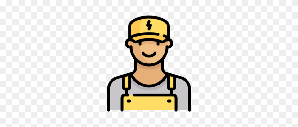 Electrician, Clothing, Hardhat, Helmet, Person Free Transparent Png