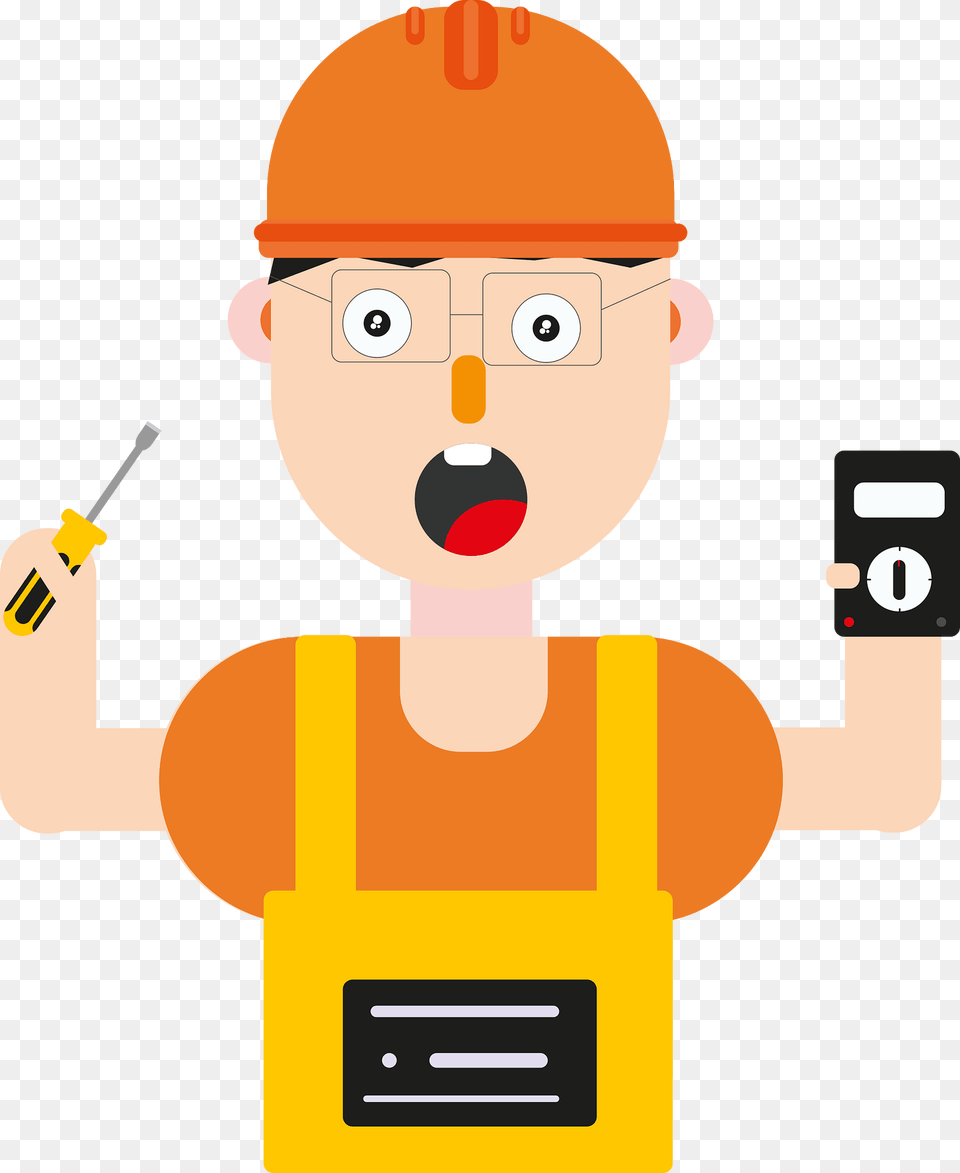 Electrician Clipart, Clothing, Hardhat, Helmet, Photography Free Png Download
