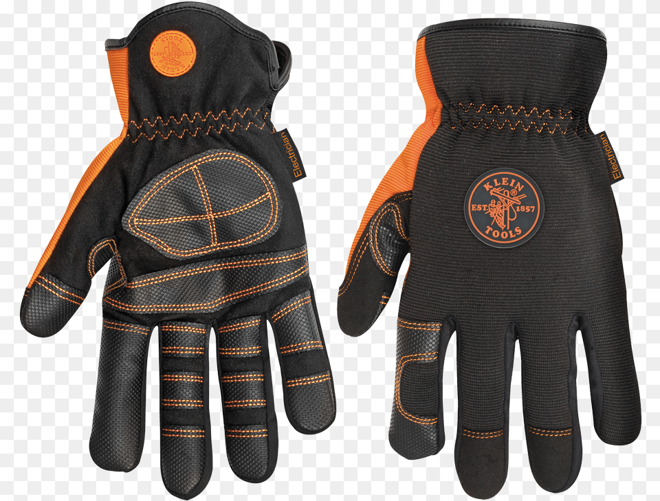 Electrician Gloves Klein Tools, Baseball, Baseball Glove, Clothing, Glove Png