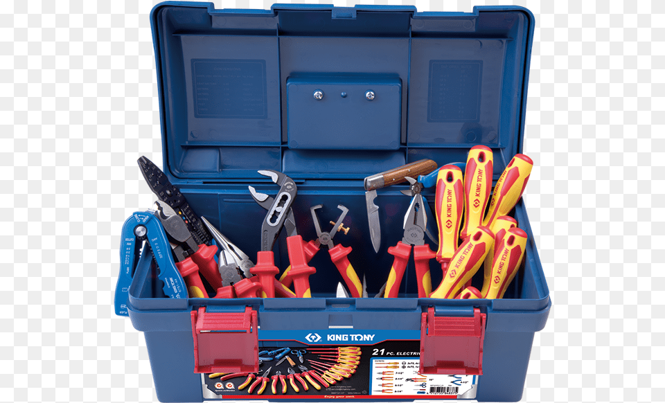 Electrician Tool Box Set King Tony King Tony Electrical Tools, Device, First Aid Free Png
